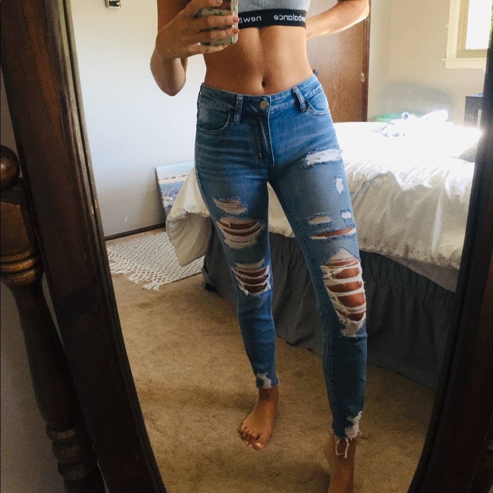 American Eagle Super Stretch High Rise Jeans